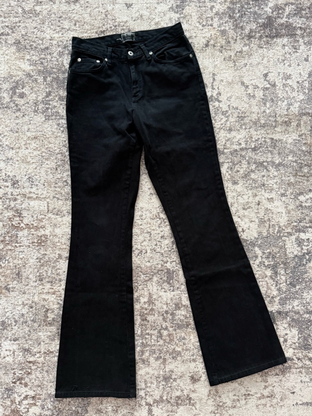 Mavi Black Flare Jeans - Women's Wide Leg
